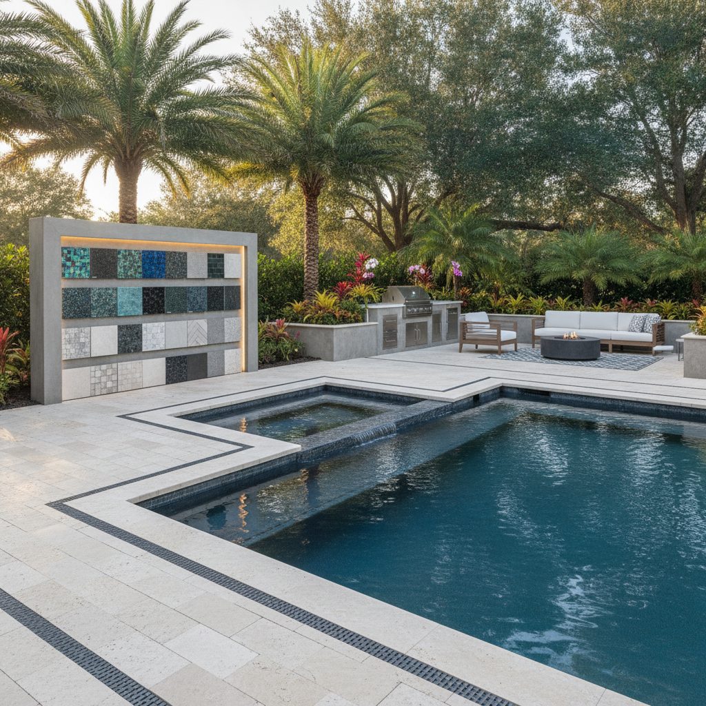 Riviera Lifestyle finishes and materials showroom
